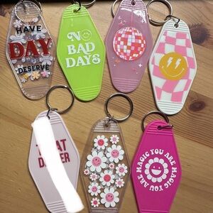 Colorful Keychain Set
